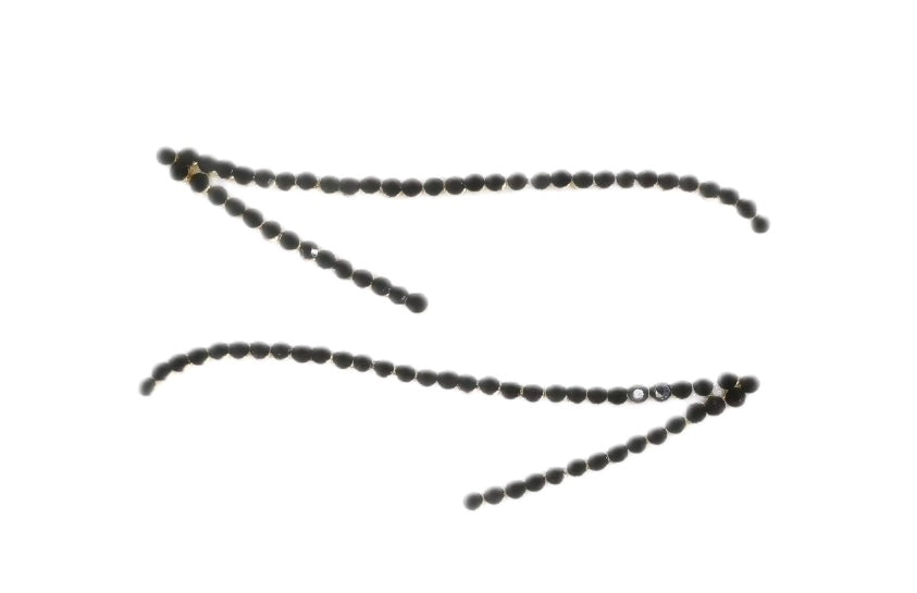 Diamond Cat Eye Black
