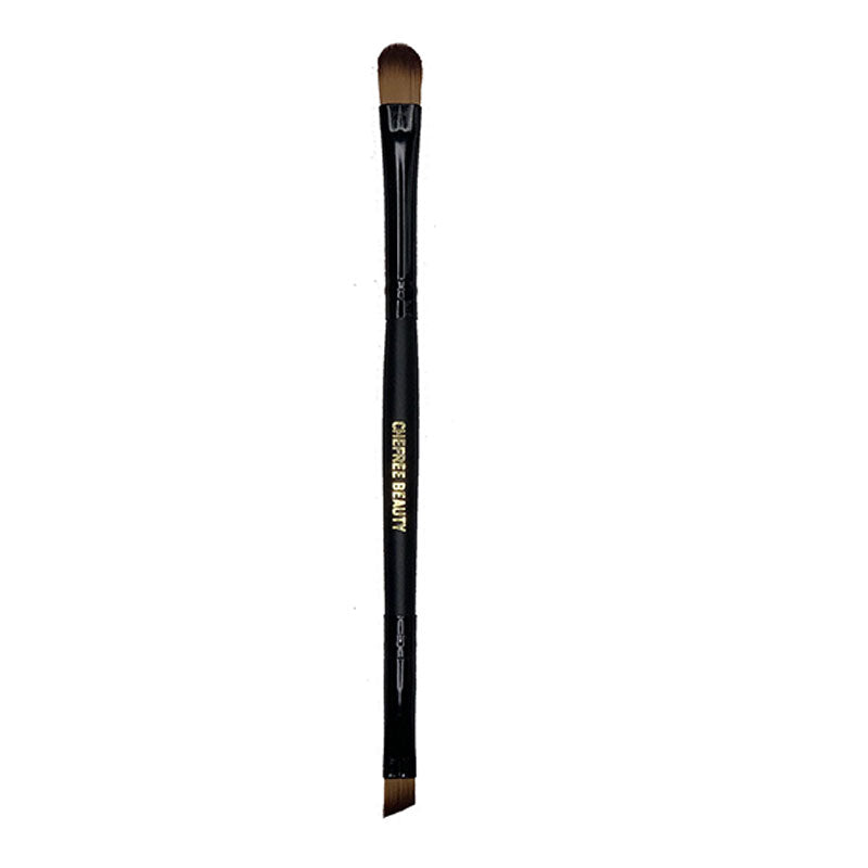 Double sided eyebrow conceal brush